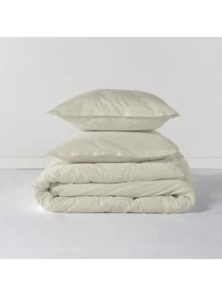 Bettbezug "Basic" In Beige -Haus & Harmonie basic bettbezug basic in beige 3