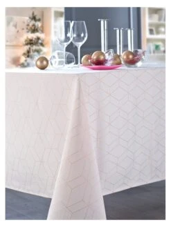 Tischdecke "Damouzy" In Hellgrau