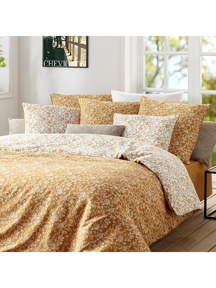 CHEVIGNON Perkal-Kissenhülle In Gelb 3 CHEVIGNON Perkal-Kissenhülle In Gelb