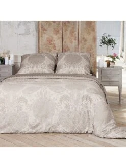 Satin-Kissenbezug In Grau -Haus & Harmonie cxl by christian lacroix satin kissenbezug in grau 3