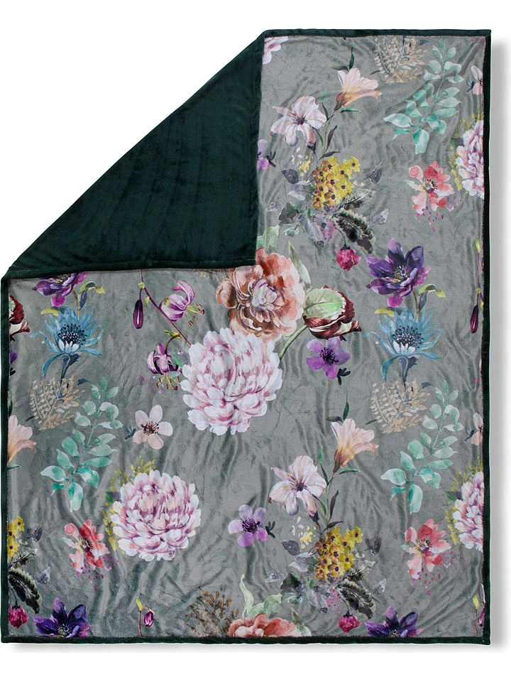 Plaid "Parma" In Bunt/ Grün 4 Plaid "Parma" In Bunt/ Grün – Bild 2