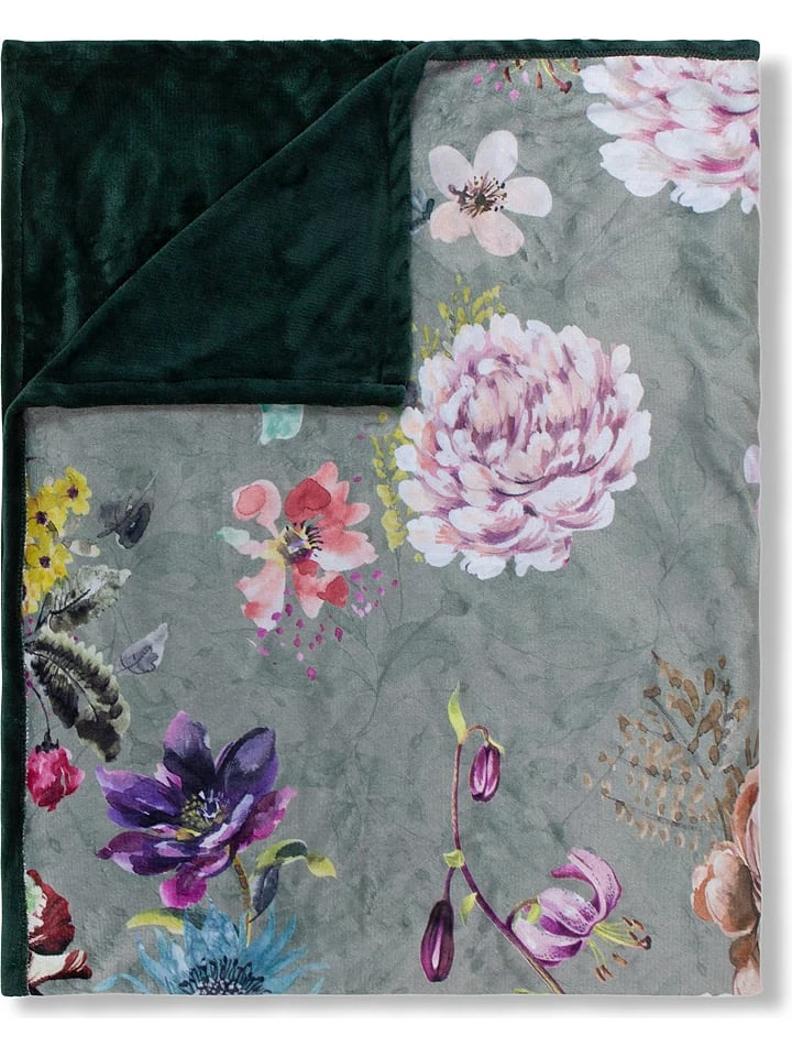 Plaid "Parma" In Bunt/ Grün 5 Plaid "Parma" In Bunt/ Grün – Bild 3