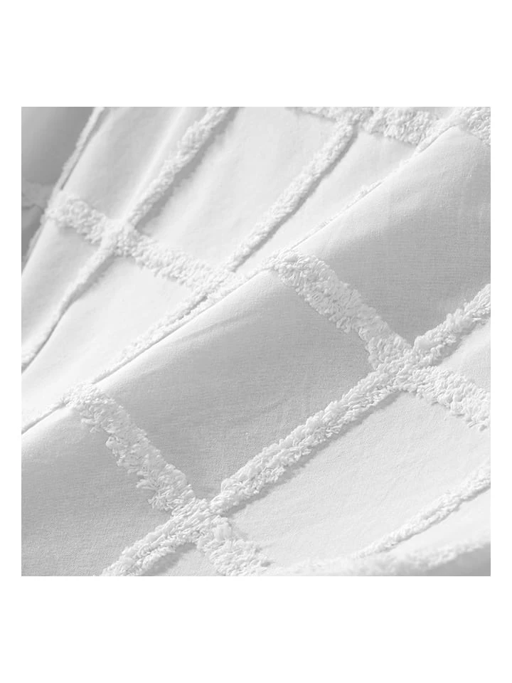 Überwurf "Eden Blush" In Weiß 4 Überwurf "Eden Blush" In Weiß – Bild 2
