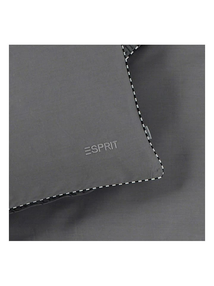 Renforcé-Bettwäsche-Set "Scatter" In Anthrazit 6 Renforcé-Bettwäsche-Set "Scatter" In Anthrazit – Bild 4