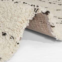 Hochflor Teppich Fransen Agouhe Creme -Haus & Harmonie freundin home collection hochflor teppich fransen agouhe creme 2