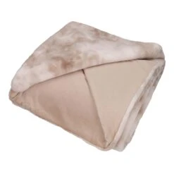 Batik Wohndecke RUMBA In Farbe Taupe (graubraun)