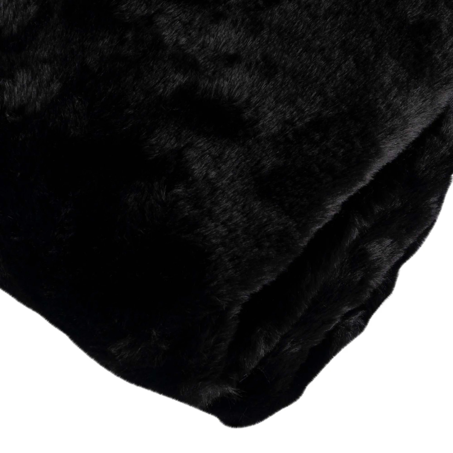 Wohndecke HEAVEN In Felloptik In Schwarz 5 Wohndecke HEAVEN In Felloptik In Schwarz – Bild 3