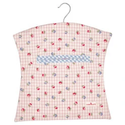 Klammerbeutel VIOLA PALE PINK Rosa Karo