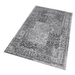 Kurzflor Teppich Plume Grau Blau -Haus & Harmonie hanse home kurzflor teppich plume grau blau 2