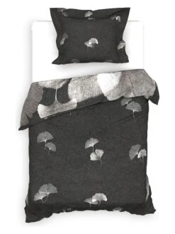 Twill-Bettwäsche-Set "Debra" In Grau/ Anthrazit -Haus & Harmonie heckett lane twill bettwasche set debra in grau anthrazit 3