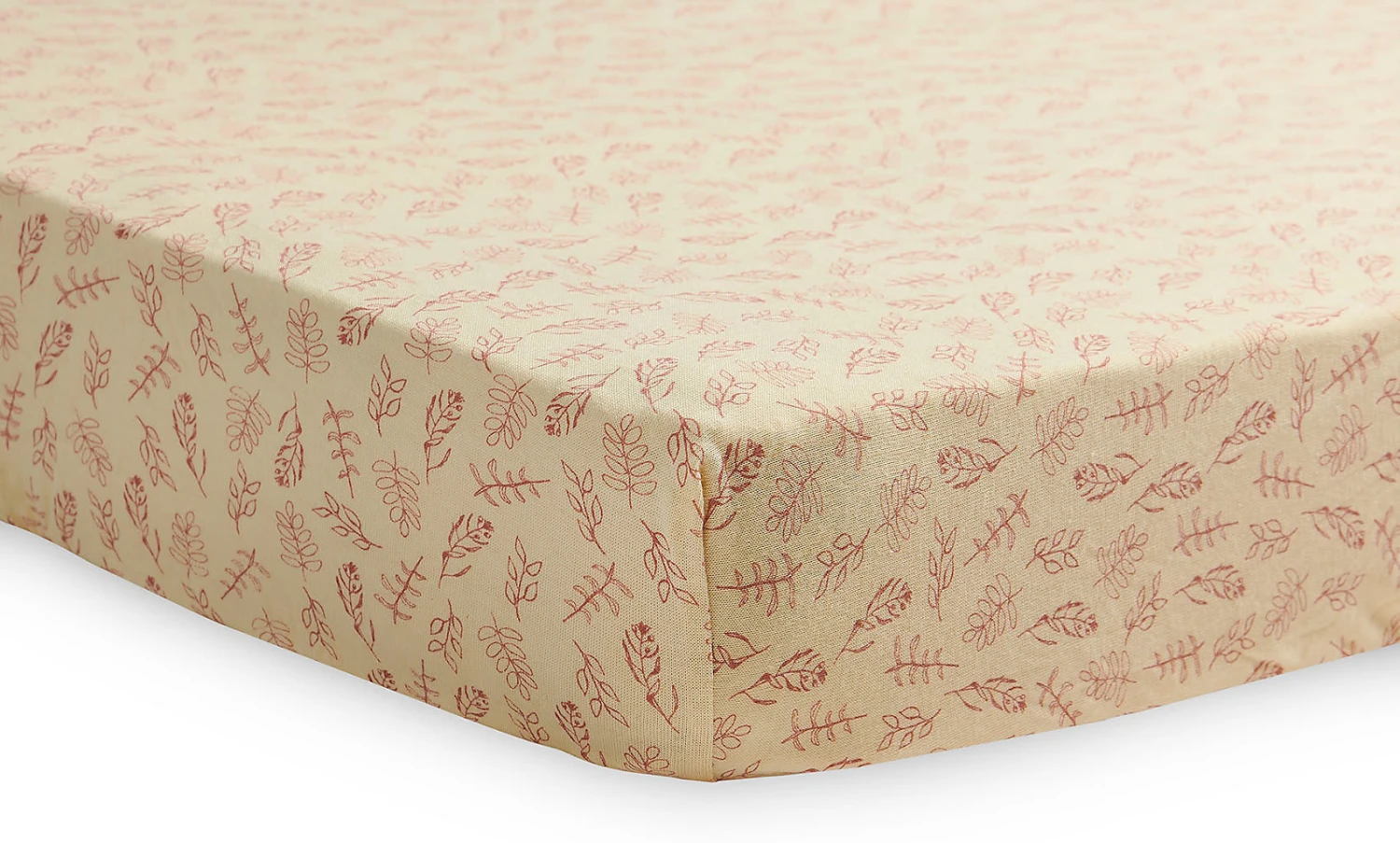 Jollein Spannbettlaken Jersey 60 X 120 Cm Meadow Rosewood 5 Jollein Spannbettlaken Jersey 60 X 120 Cm Meadow Rosewood – Bild 3