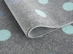 Kinderteppich BUBBLES In Silbergrau/mint -Haus & Harmonie livone kinderteppich bubbles in silbergrau mint 2