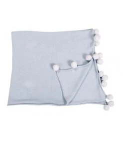 Lorena Canals Kuscheldecke "Bubbly" In Hellblau/Weiß - 100x120 Cm -Haus & Harmonie lorena canals kuscheldecke bubbly in hellblau weiss 100x120 cm 2