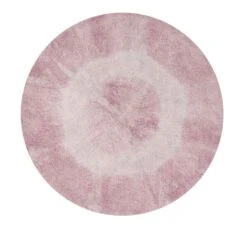 Lorena Canals Teppich "Tie - Dye" In Vintage Nude - 150x150 Cm