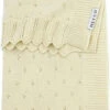 Babydecke Wolle Ajour - Ecru - 75x100cm 1 Babydecke Wolle Ajour - Ecru - 75x100cm -Haus & Harmonie meyco babydecke wolle ajour ecru 75x100cm