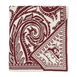 Strickdecke Paisley In Burgundy 7 Strickdecke Paisley In Burgundy -Haus & Harmonie move strickdecke paisley in burgundy 2
