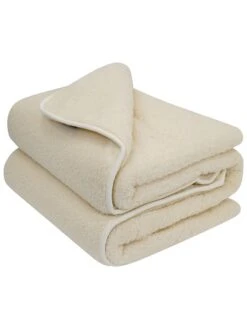 Native Wolldecke In Creme - (L)200 X (B)135 Cm