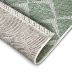 In- & Outdoor Teppich Escala Salbeigrün Creme -Haus & Harmonie northrugs in and outdoor teppich escala salbeigrun creme 6