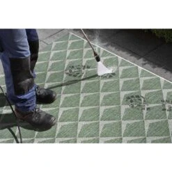 In- & Outdoor Teppich Escala Salbeigrün Creme -Haus & Harmonie northrugs in and outdoor teppich escala salbeigrun creme 7