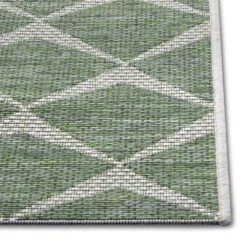 In- & Outdoor Teppich Escala Salbeigrün Creme -Haus & Harmonie northrugs in and outdoor teppich escala salbeigrun creme 9