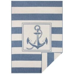In- & Outdoor Wendeteppich Gandara Blau