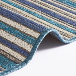 Outdoorteppich Bamboo Ozean Blau -Haus & Harmonie northrugs outdoorteppich bamboo ozean blau 4