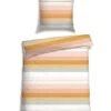 Schiesser Renforcé-Bettwäsche-Set "Ingram" In Orange -Haus & Harmonie schiesser renforce bettwasche set ingram in orange