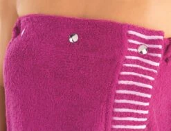 Schiesser Saunakilt Rom Plus Size In Fuchsia -Haus & Harmonie schiesser saunakilt rom plus size in fuchsia 3