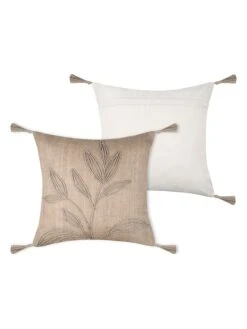 Kissen "Topiary" In Beige/ Weiß - (L)40 X (B)40 Cm -Haus & Harmonie stof france kissen topiary in beige weiss l 40 x b 40 cm 2