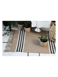 Teppich "Rango" In Hellbraun - (L)90 X (B)60 Cm