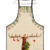 Kochschürze "Reindeer" In Creme/ Bunt - (L)100 X (B)70 Cm -Haus & Harmonie tierra bella kochschurze reindeer in creme bunt l 100 x b 70 cm
