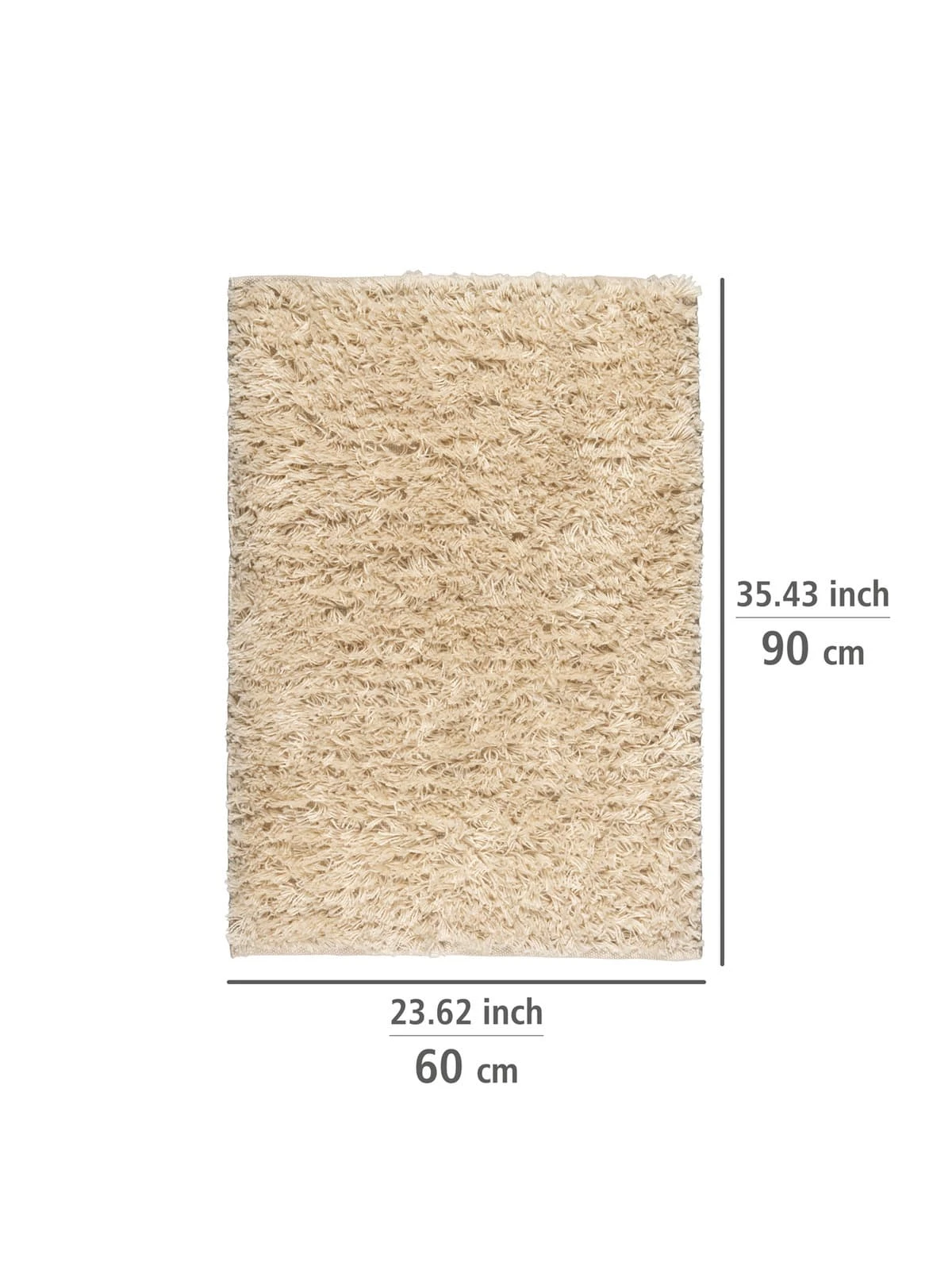 Wenko Badematte Lanas Ecru In Ecru 6 Wenko Badematte Lanas Ecru In Ecru – Bild 4