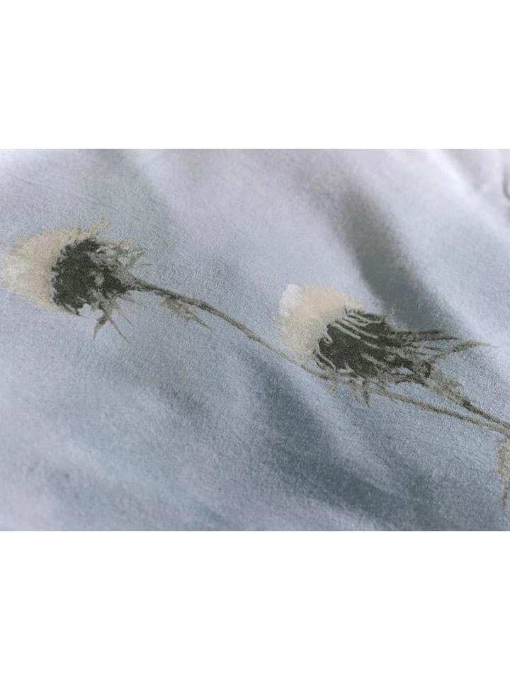 Flanell-Bettwäsche-Set "Nashwa" In Blau 6 Flanell-Bettwäsche-Set "Nashwa" In Blau – Bild 4